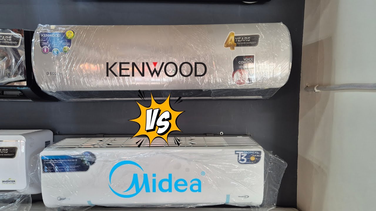 Midea VS Kenwood Eco Ultra/Ecomfort Pro Inverter AC Comparison Review | Best AC's with 3.6 EER