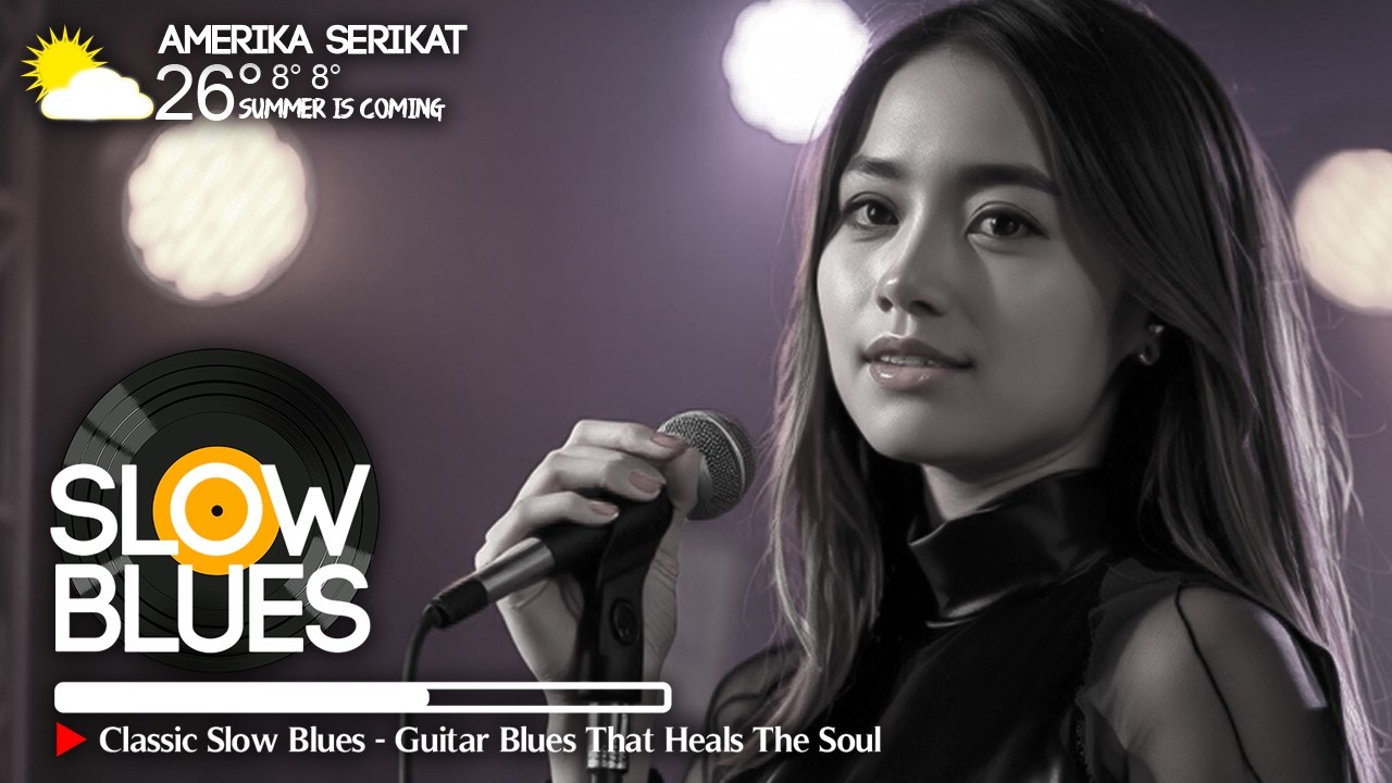 Midnight Slow Blues 2025 &ndash; Gentle Blues Ballads for Serenity & Rest ❄️