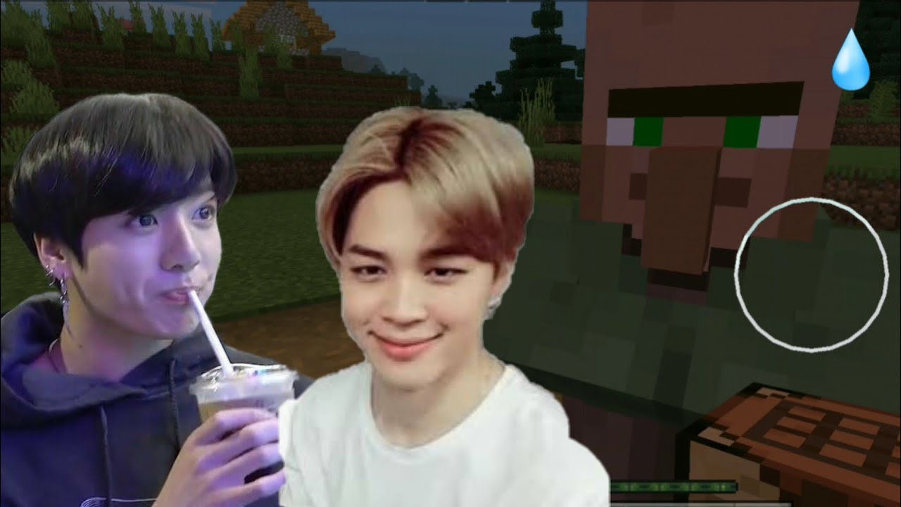 BTS: EM BUSCA DE UM LUGAR PERFEITO! Jikook jogando Minecraft!! #1