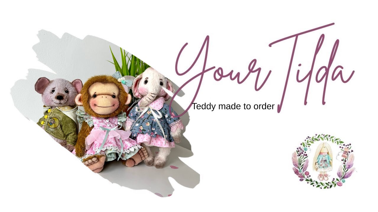 Unique OOAK Teddy Toys made to order with love. 💞