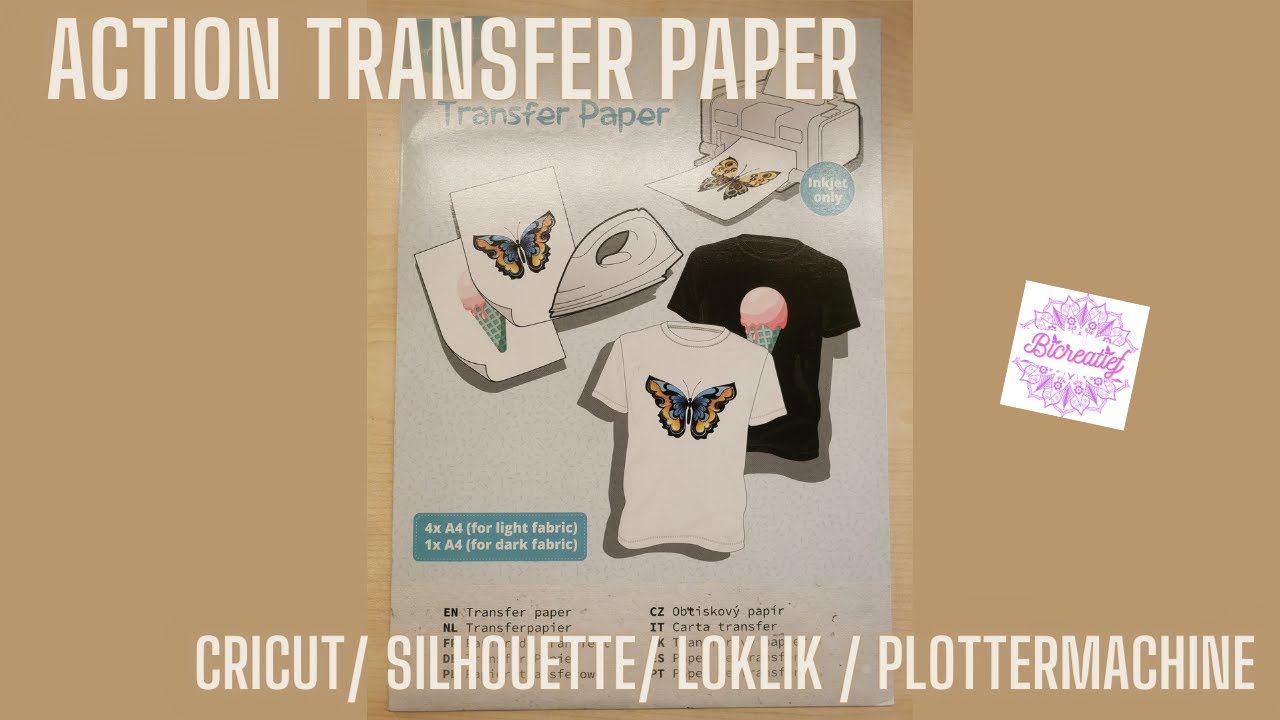 Cricut | Action transfer papier, etui van TEMU