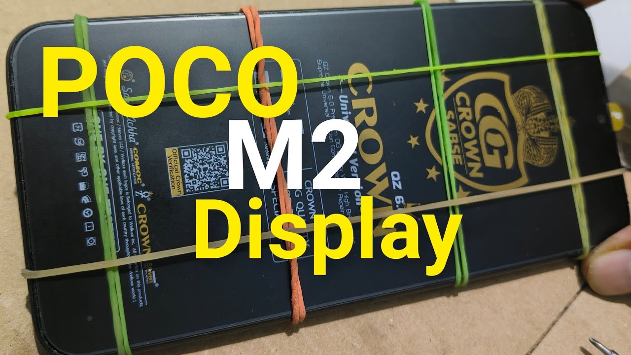 POCO M2 Display Change