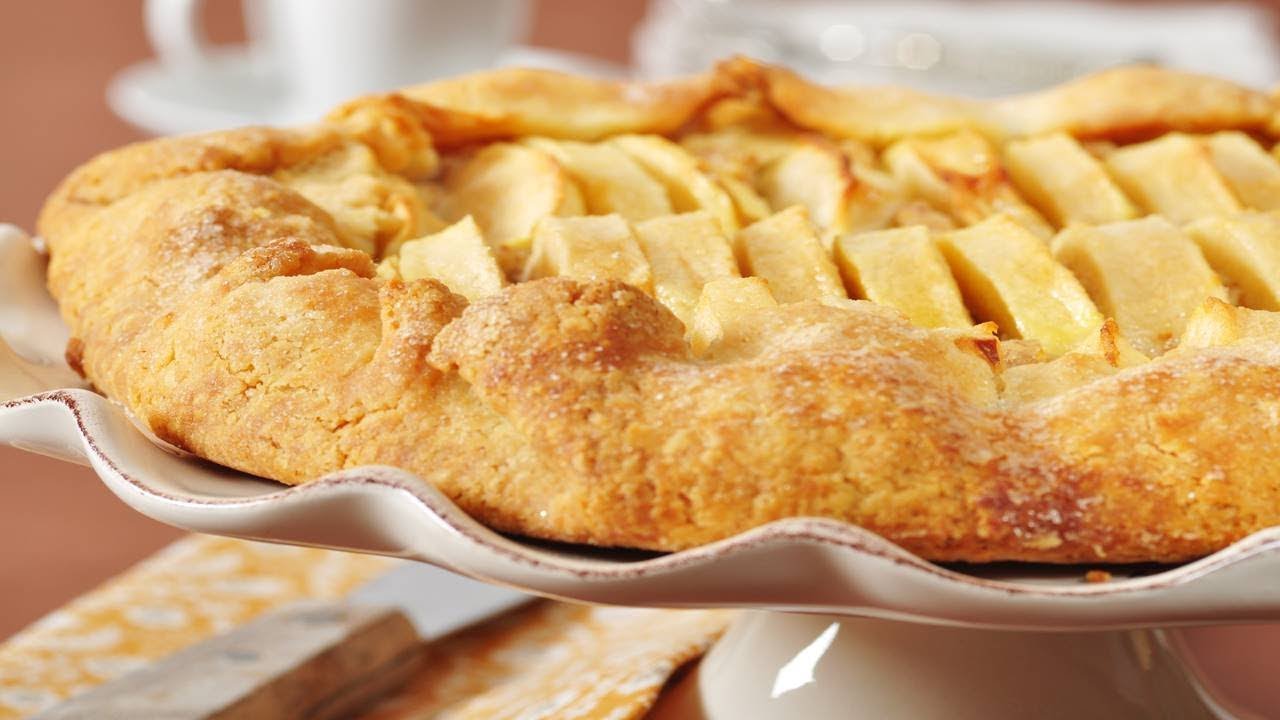 Apple Frangipane Tart Recipe Demonstration - Joyofbaking.com