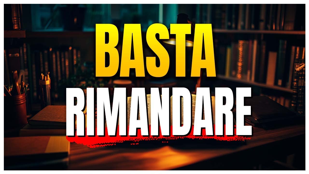 Basta rimandare: Il tuo destino spirituale è in gioco