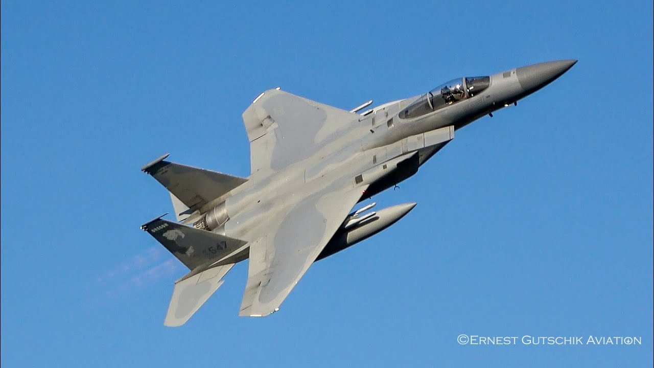 Airshow London-SkyDrive 2022 Hour of Power | 6x USAF F-15 Eagle's Arrival!