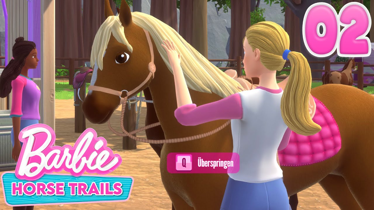 Ponys knuddeln🥺 🐴 Barbie Reitwege | 02