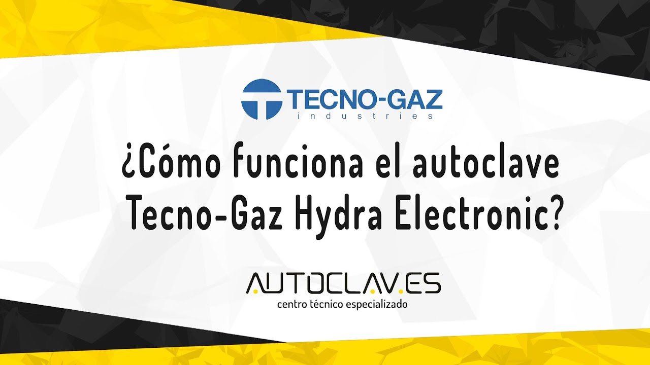 Autoclave Tecno-Gaz Hydra Electronic - ¿Cómo funciona? #autoclave #esterilización
