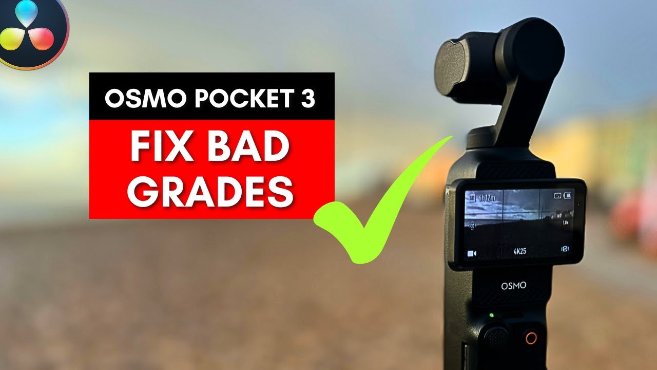 Grading D-Log M & HLG with OSMO POCKET 3 - Best PRO Tips inc. COLOR MANAGEMENT