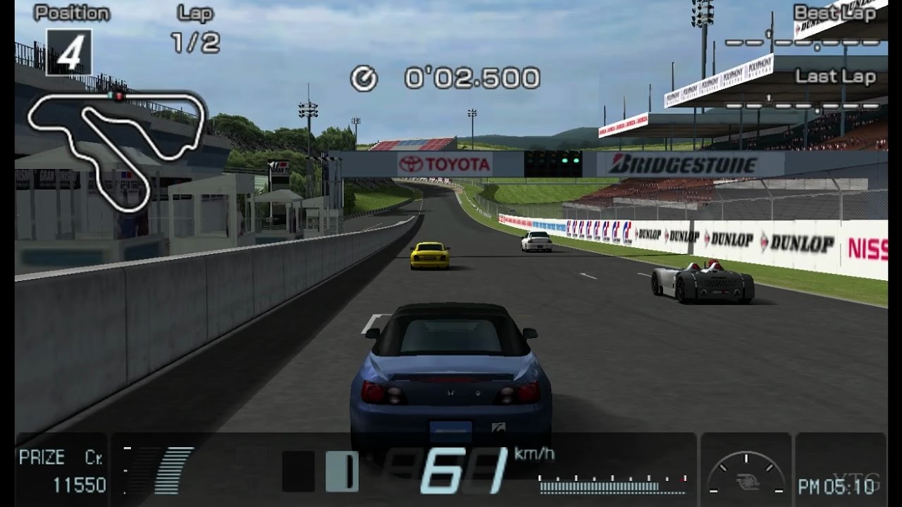Gran Turismo - Spoon S2000 '00 PSP Gameplay HD