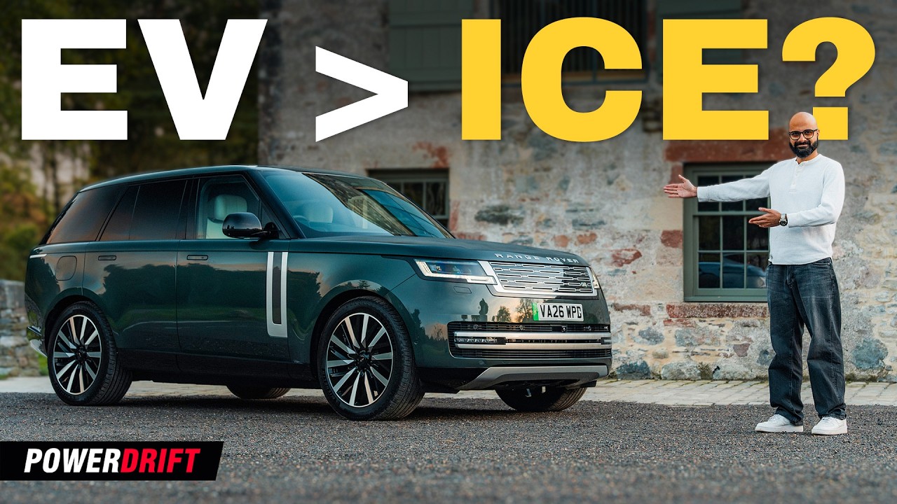 Электрический Range Rover &mdash; лучший в истории модели | Первый тест-драйв