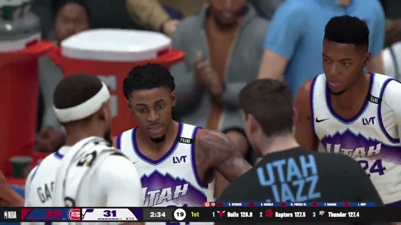 Game of the Week Pistons vs Jazz 