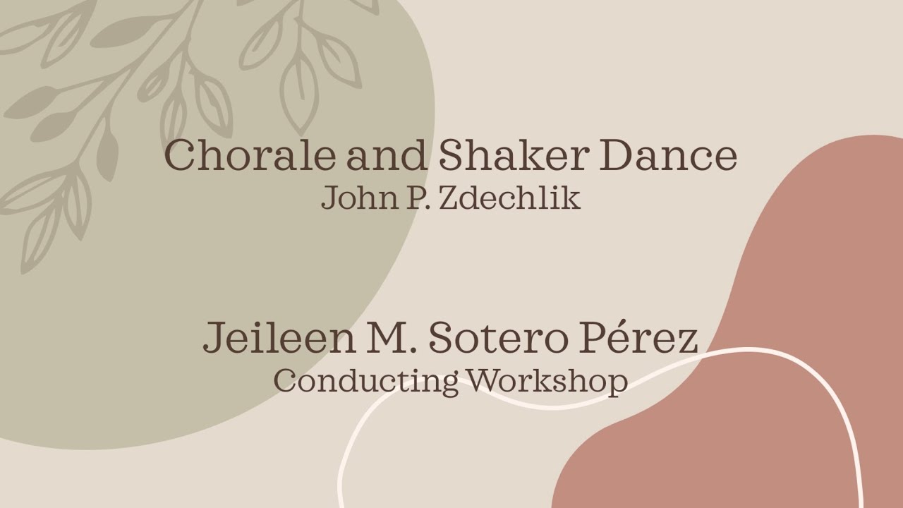 Chorale and Shaker Dance 