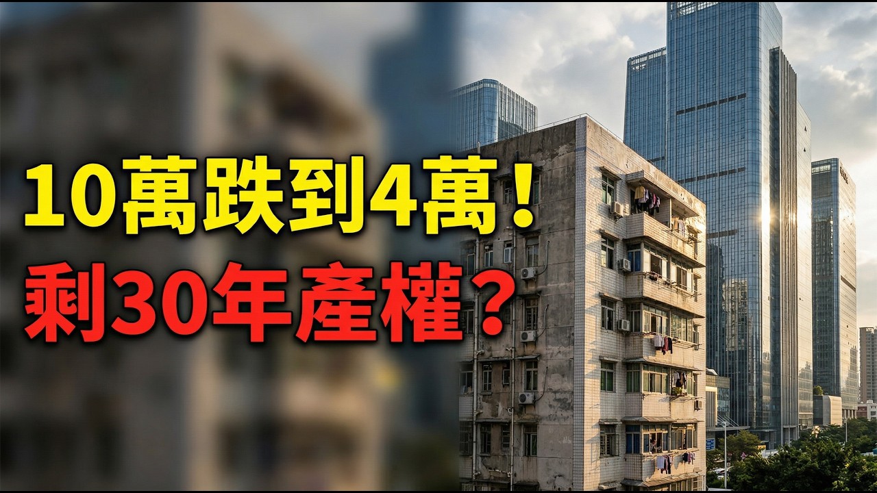 廣州金融城神話爆破！10萬暴跌至4萬？揭開「跳樓價」背後極大伏位，產權僅剩30年港人千萬咪接火棒！【北上最前線】
