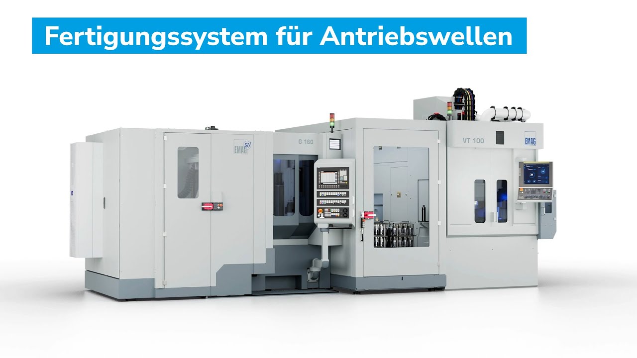 Robotergestütztes Fertigungssystem für Antriebswellen - VTC 100 & G 160