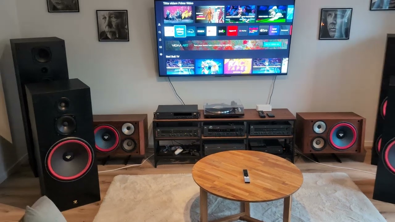 Cerwin Vega DC-15 With NAD 1600 pre amp and NAD 2600 Power amp.