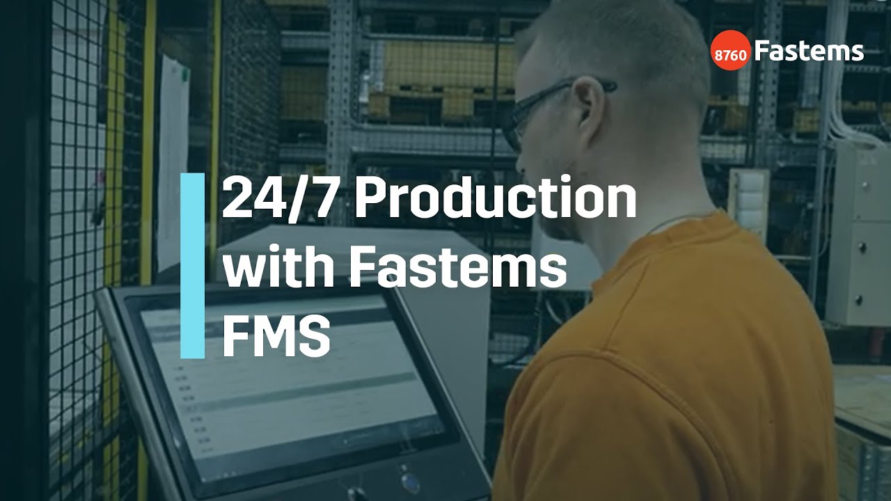 Sandvik Mining and Construction: 24/7 production with Fastems FMS