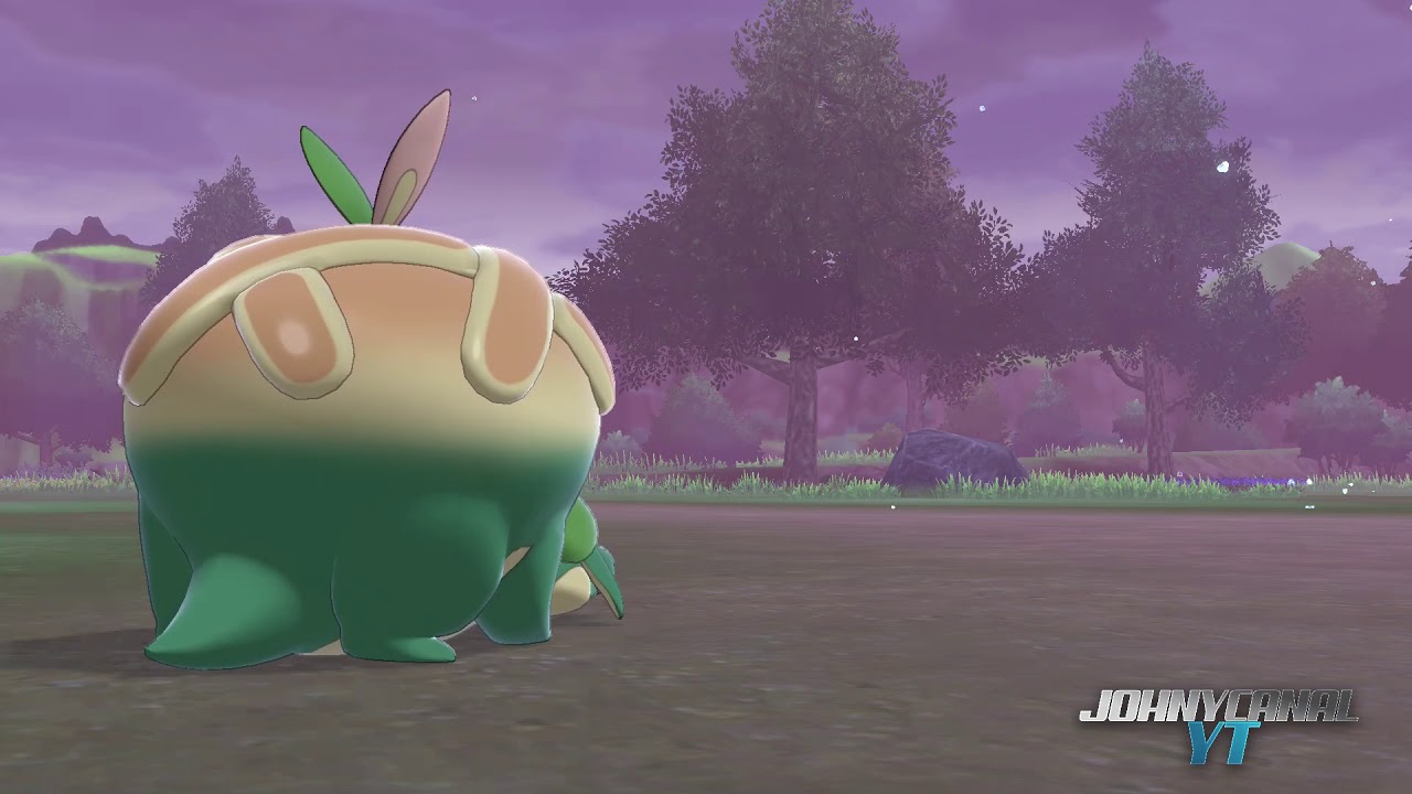 SHINY APPLETUN GAMEPLAY - POKEMON SWORD AND SHIELD