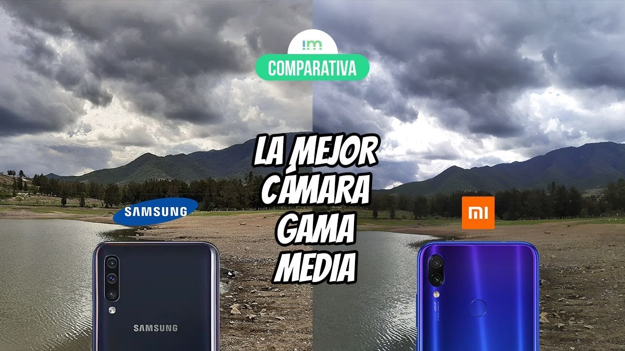 Samsung Galaxy A50 vs Xiaomi Redmi Note 7 | Comparación de cámaras