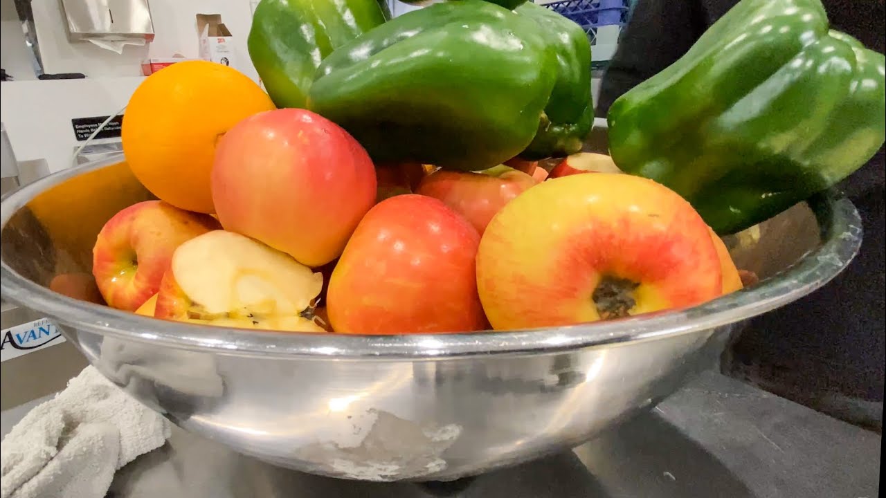 Juicing Bell Peppers