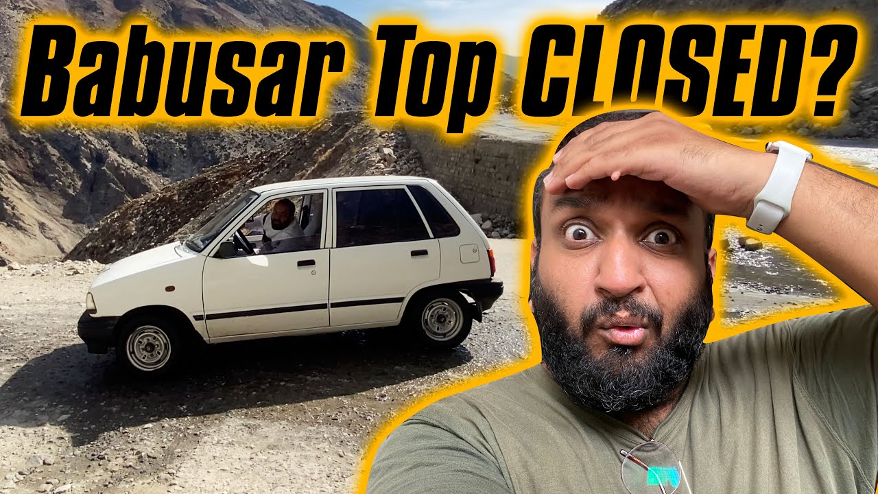 Epic Road Trip from Lahore to China Border on 1997 Suzuki Mehran