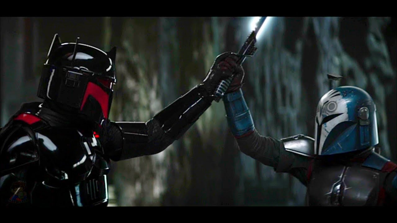 Moff Gideon vs Bo-Katan Fight Scene Mando & Grogu Season 3 Episode 8 Finale