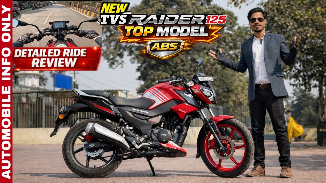 New TVS Raider SX ABS Top Model Detailed Ride Review | Performance, Mileage & Ride Feel