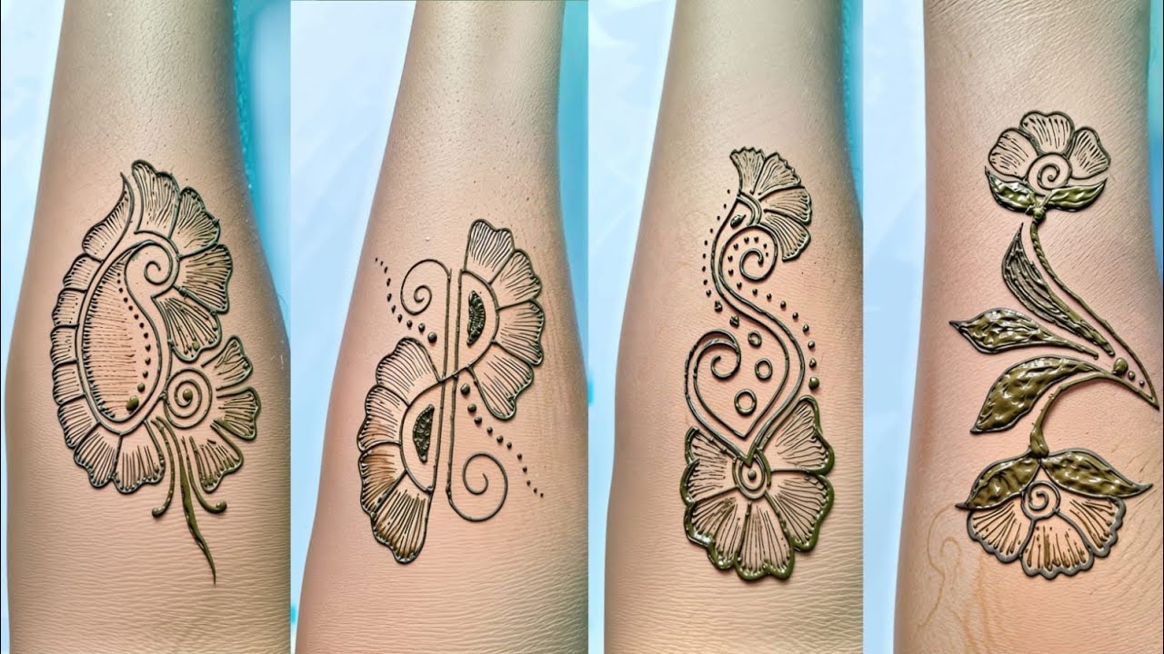 Beautiful Shaded Mehndi Designs #latest Mehndi design #henna #Mehandi design 
