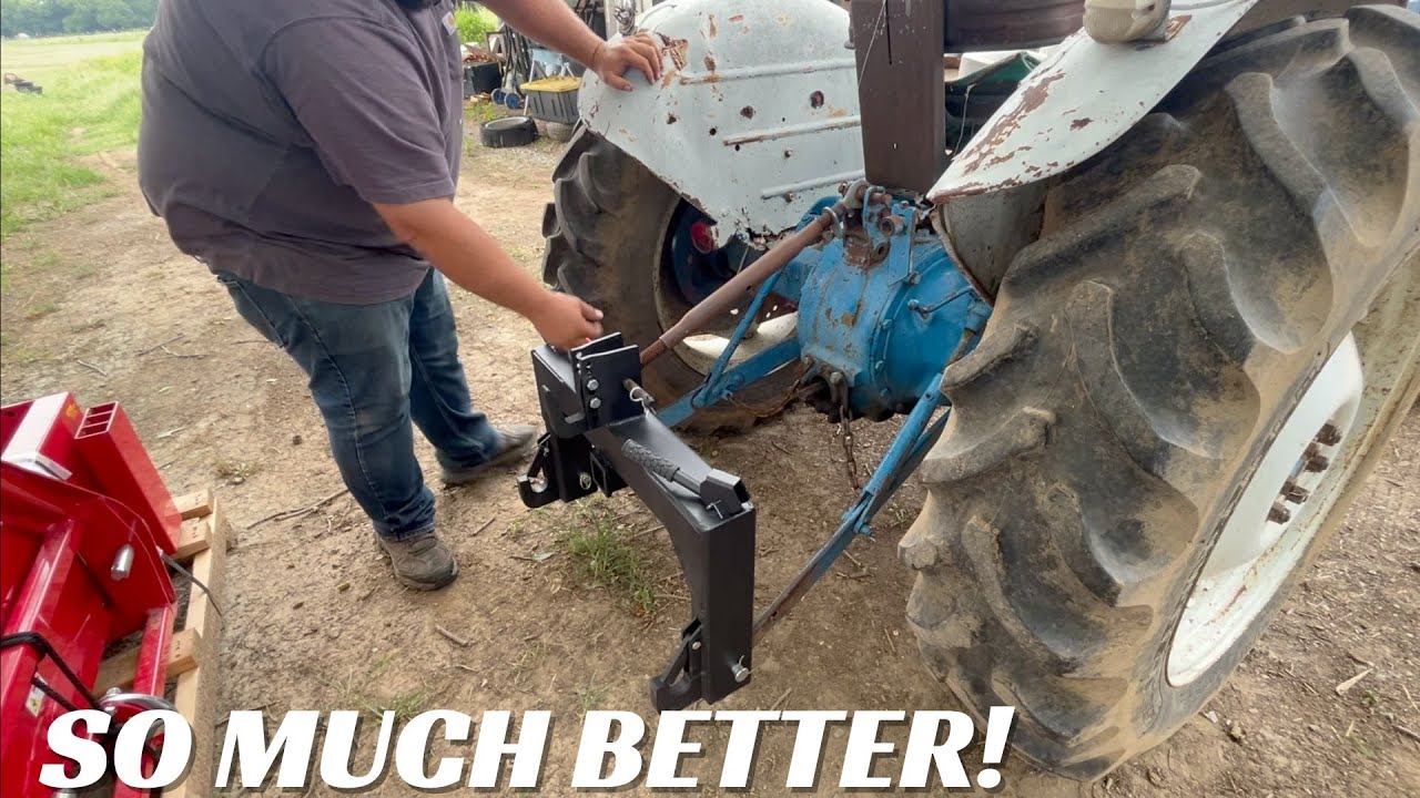 New GARVEE 3PT Quick Attach For An OLD Ford 2000