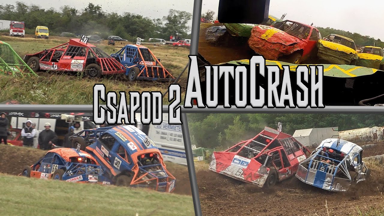 AutoCrash Csapod 2 2023 Highlights | Ütközéses Roncsderbi
