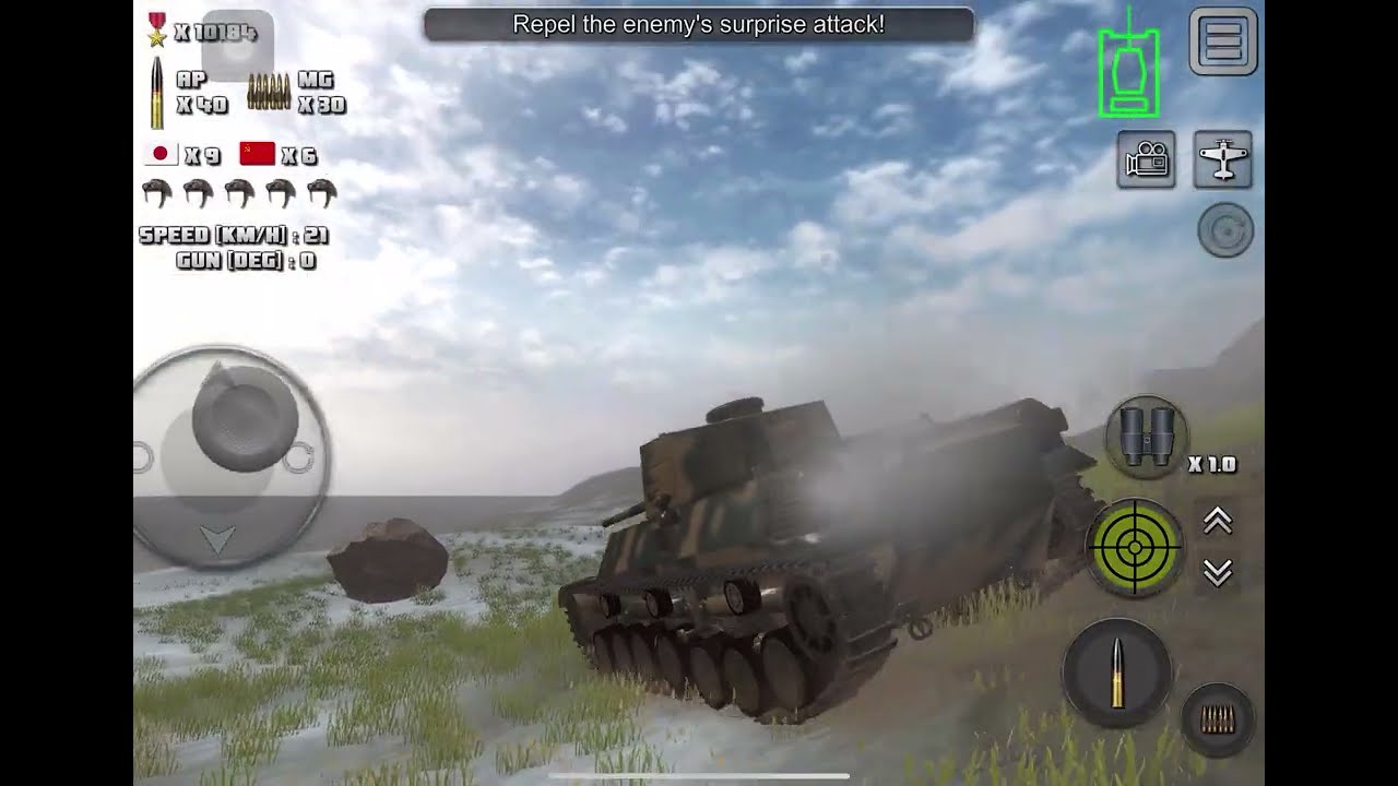 chiến thắng RAID bằng TYPE 4 trong attack on tank rush 