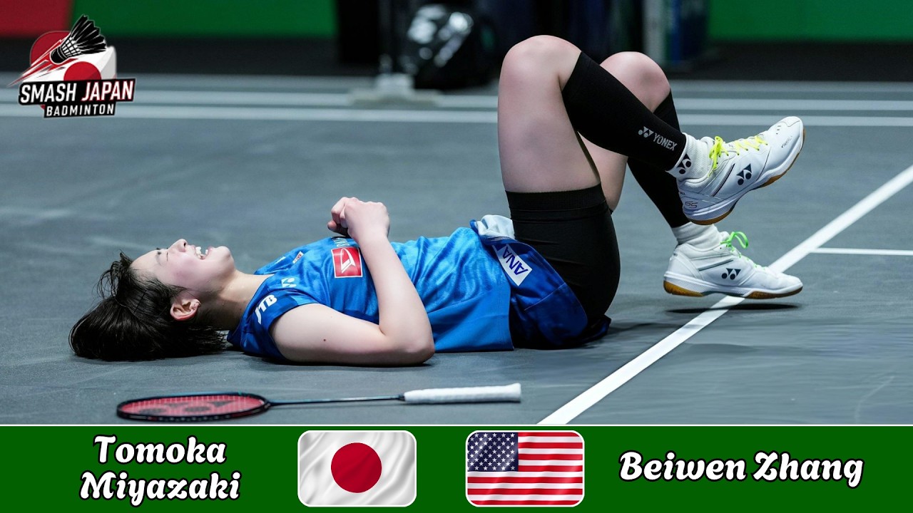 Amazing Match! Tomoka Miyazaki (JPN) vs Beiwen Zhang (USA) | Badminton Japan 2026