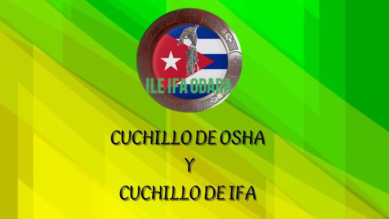 CUCHILLO DE OSHA Y CUCHILLO DE IFA #ileifaodara #ifa #religionyoruba #babalawos #ifacriollo #pinaldo