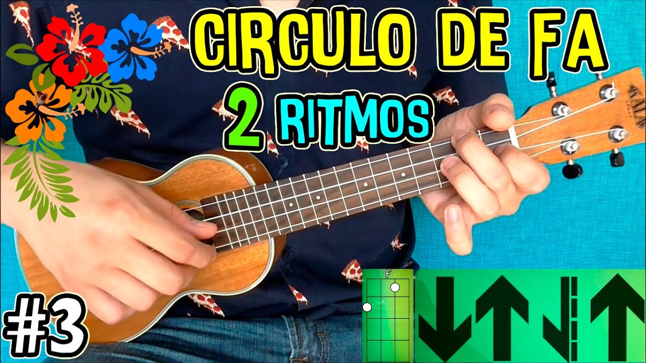 Como tocar reggae y rasgueo de rondalla en ukulele + circulo de Fa