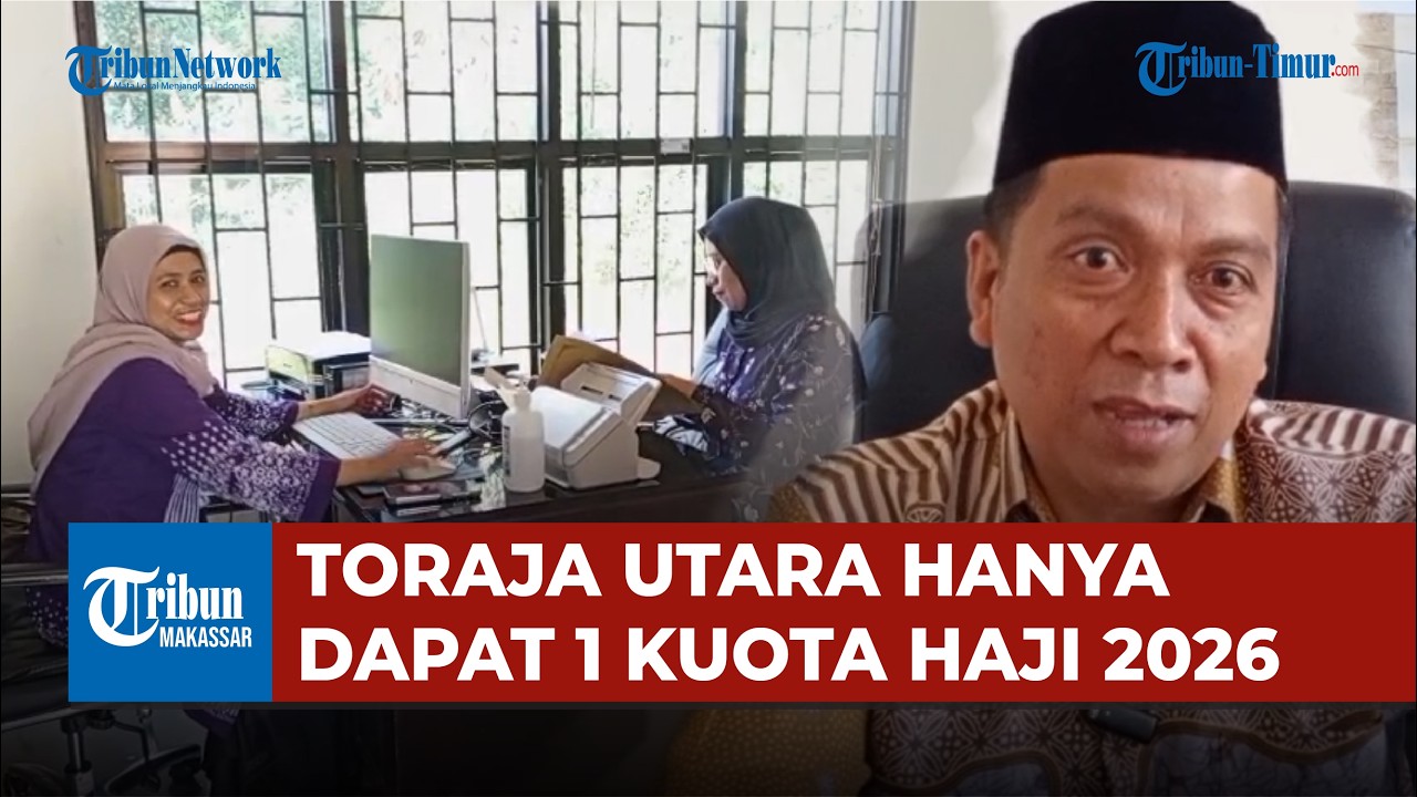 Dari 20 Jadi 1, Kuota Haji Toraja Utara Menyusut