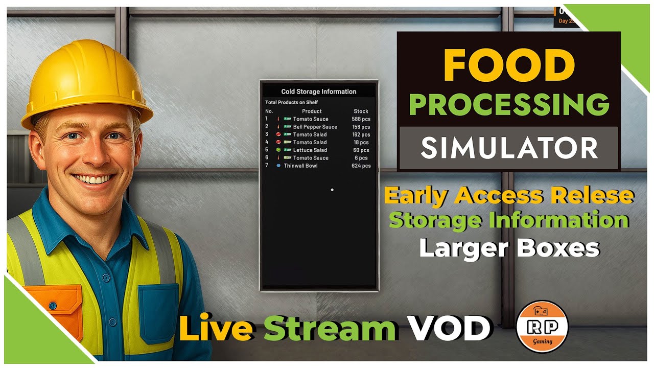 Food Processing Simulator Awesome Updates Early Access Launch!