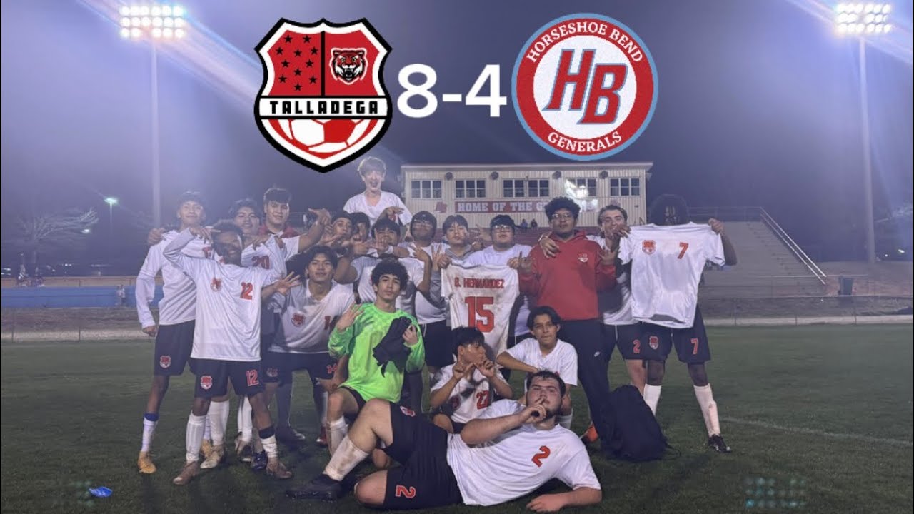Talladega vs Horseshoe Bend (Vlog) | High School Soccer Highlights 
