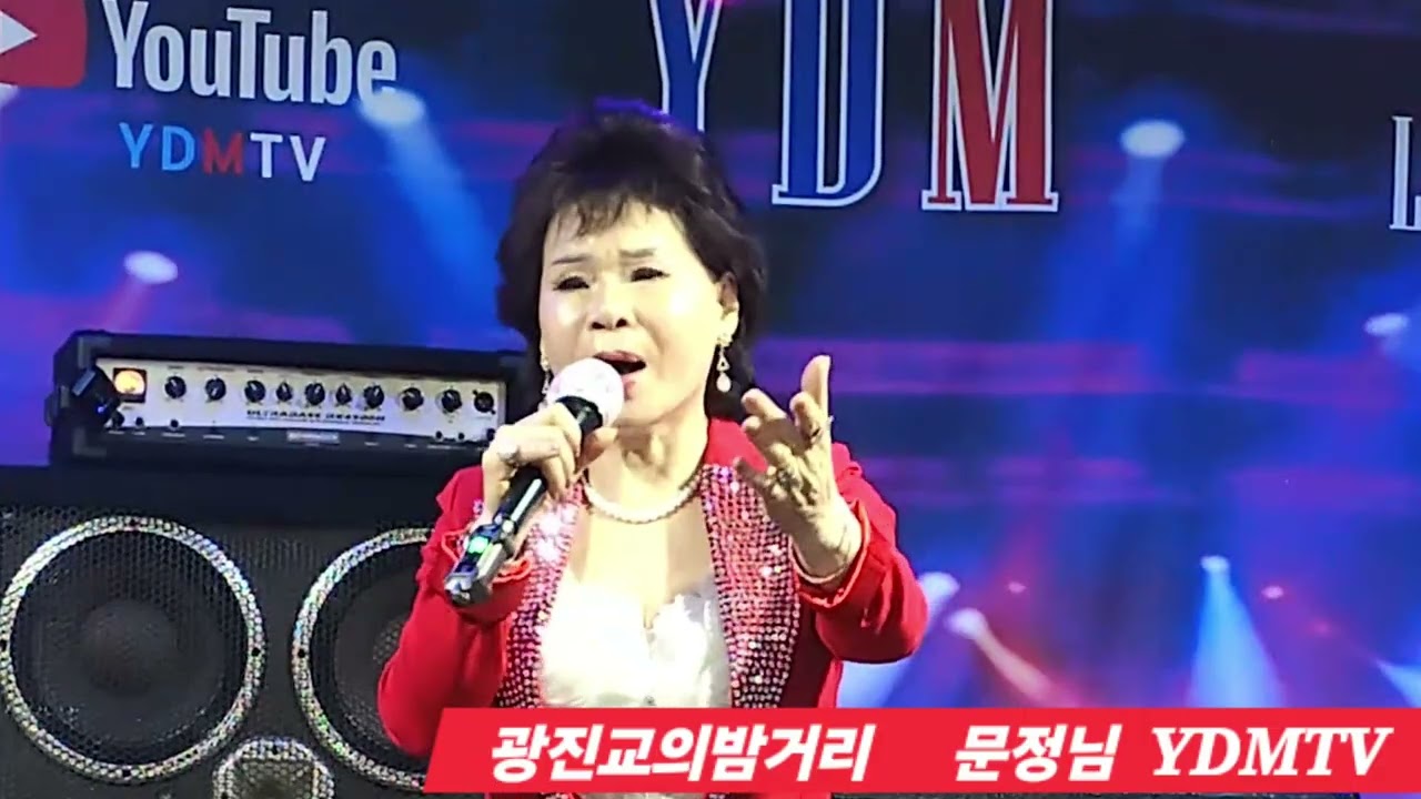 광진교의밤거리 가수 문정 2026년 1월30일 가수정모 연주인과함께 