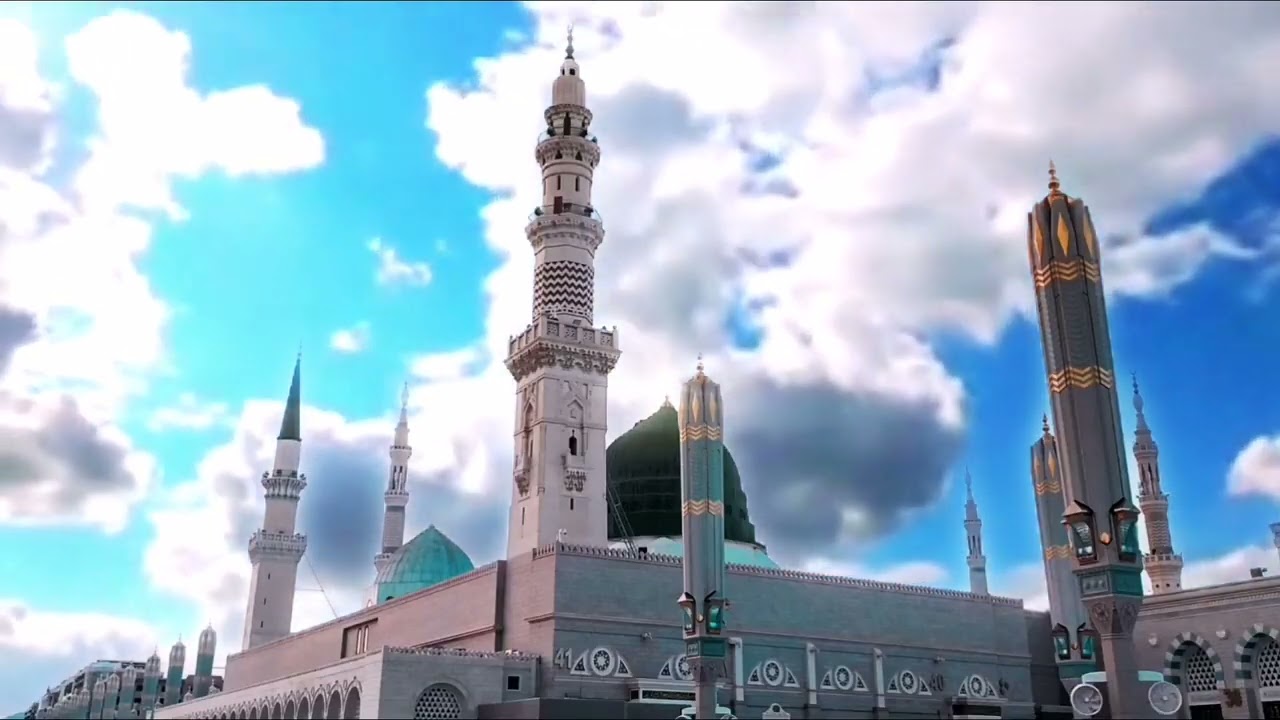 Al-Masjid an-Nabawi المسجد النبوي ﷺ  Drone Footage I Ghumbad e Khizra Drone Video I Madina Shareef