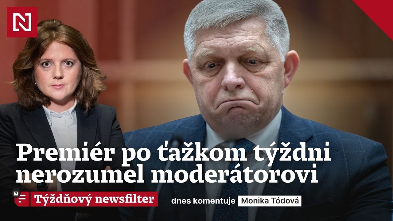 Týždňový newsfilter: Premiér je v koncoch, nezvláda už ani ľahkú debatu v rozhlase