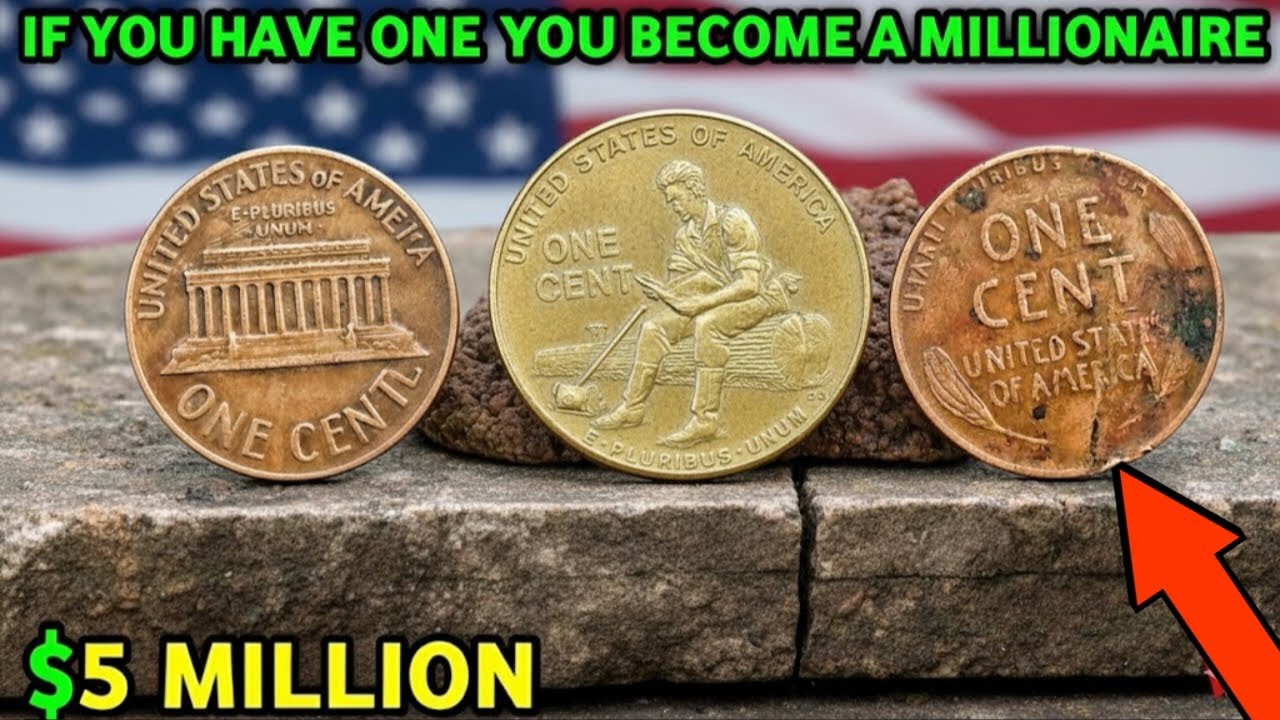 7 RARE Pennies Worth Up to $300,000  Hidden U.S. Coins That Could Make You Rich!