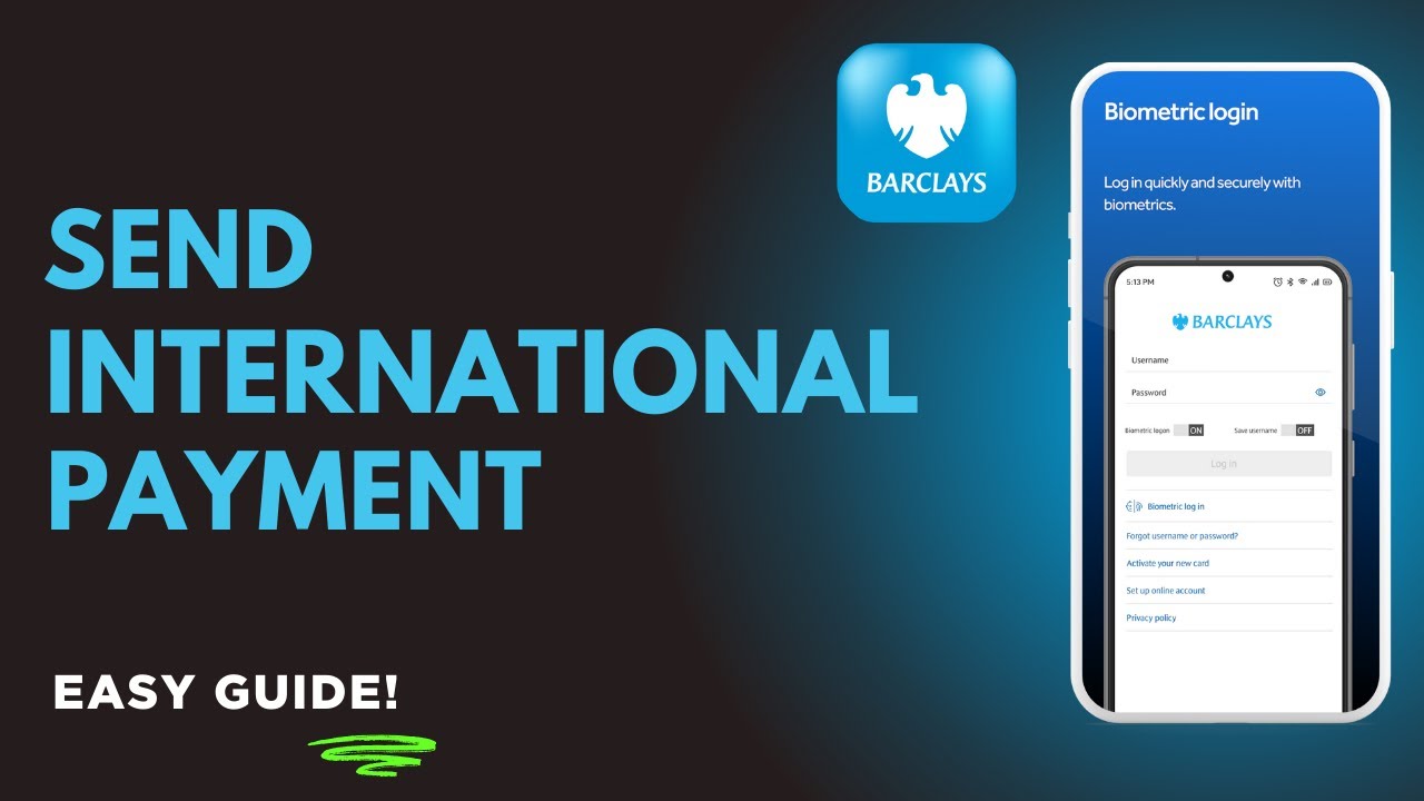 How to Send Money Abroad from Barclays Bank