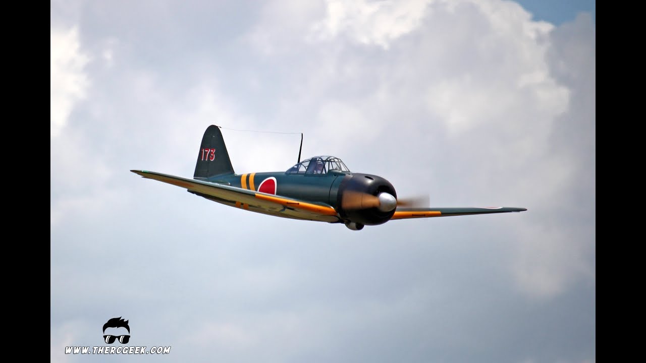 Giant Scale A6M Zero (Meister Scale) with Radial Engine -- Top Gun Invitational 2018
