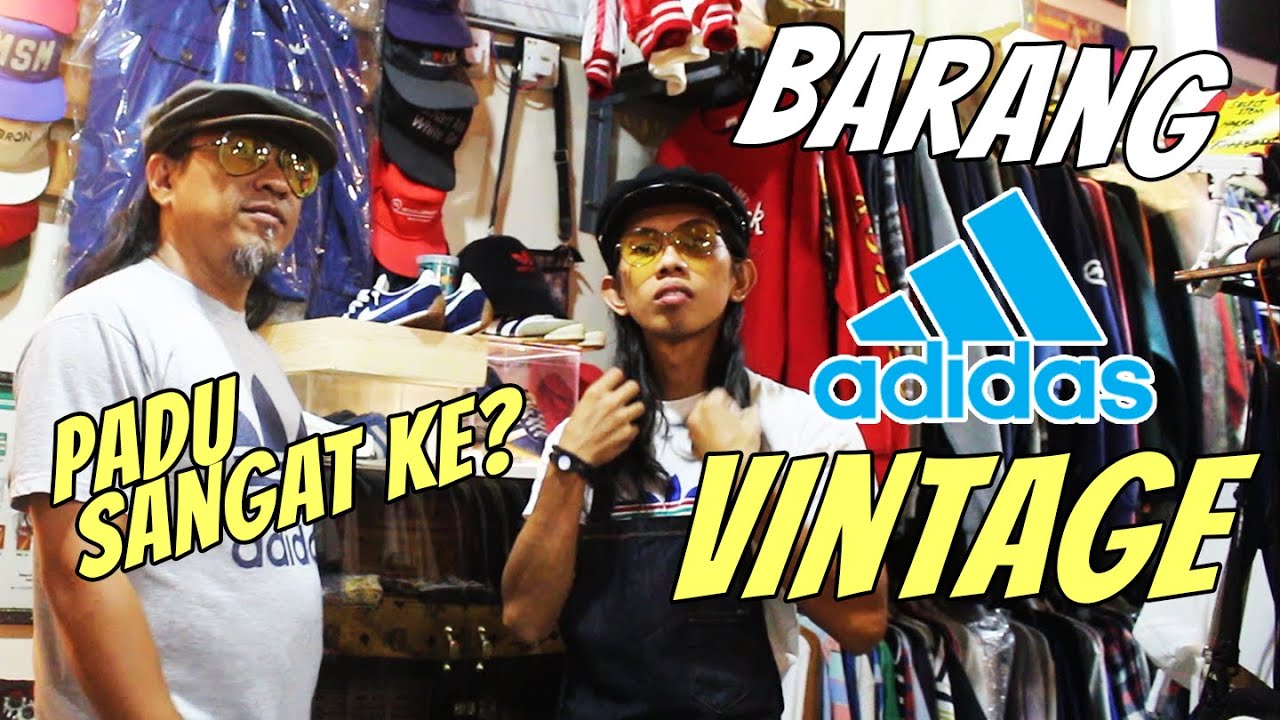 DUNIA VINTAGE COLLECTER BARANG ADIDAS