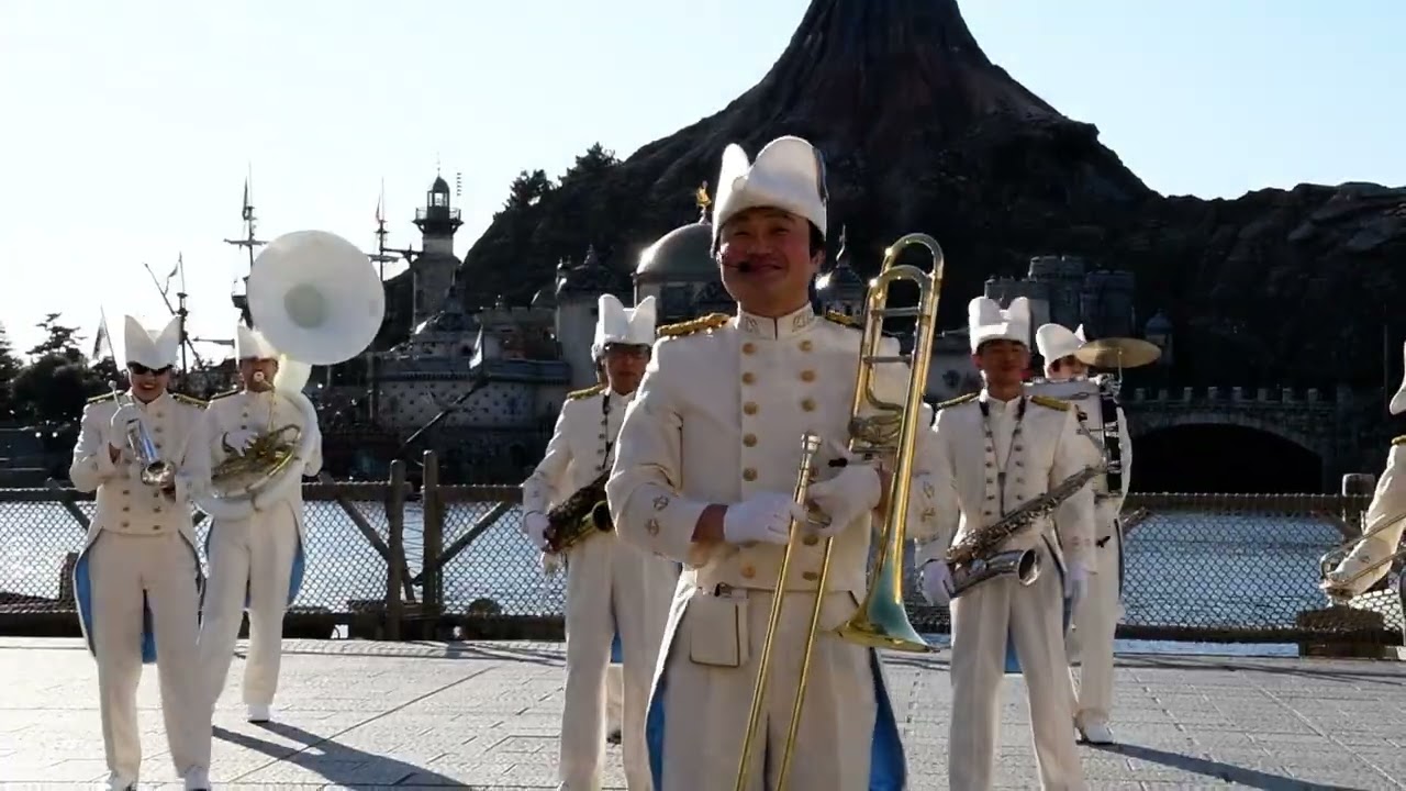 【TDS】マリタイム・バンド（東京ディズニーシー）2026年1月6日　〈逆光注意〉Maritime Band （Tokyo Disney Sea）