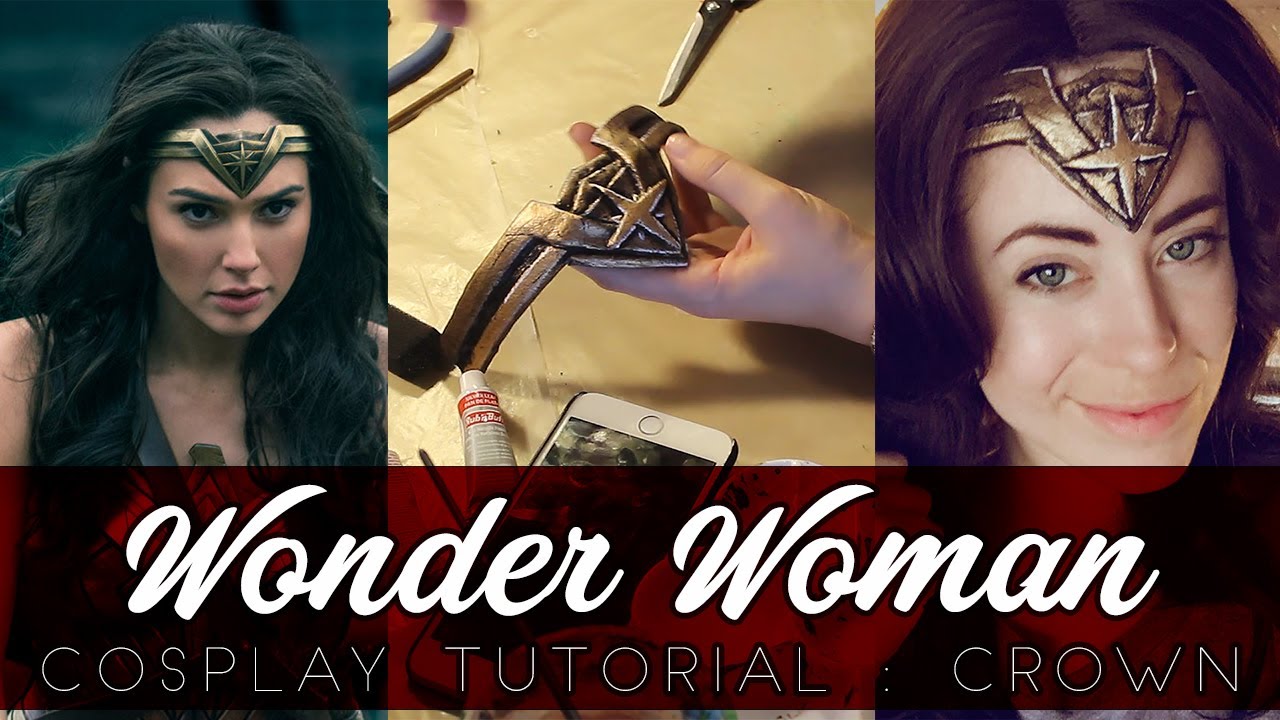 Wonder Woman Cosplay Tutorial: Crown