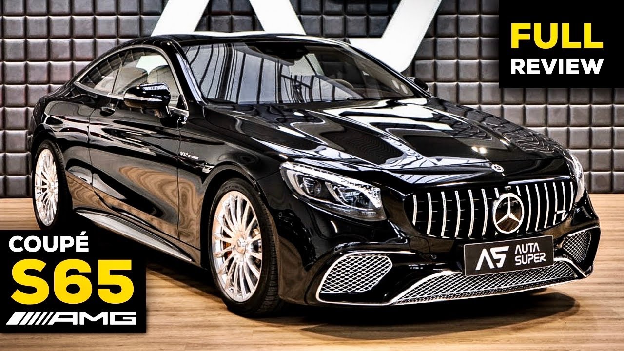2020 MERCEDES S65 AMG Coupé NEW FACELIFT V12 S Class FULL Review BRUTAL Sound Exhaust Interior