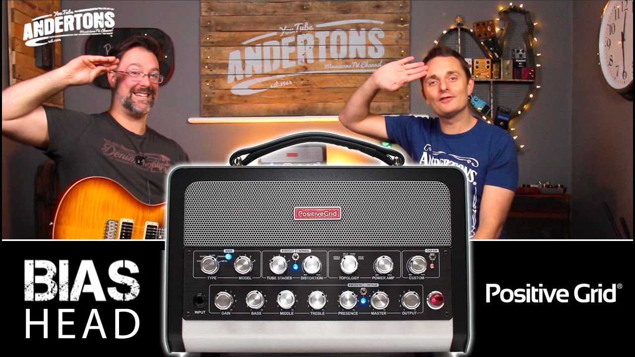 Positive Grid Bias Head Demo with Chappers & the Capt!