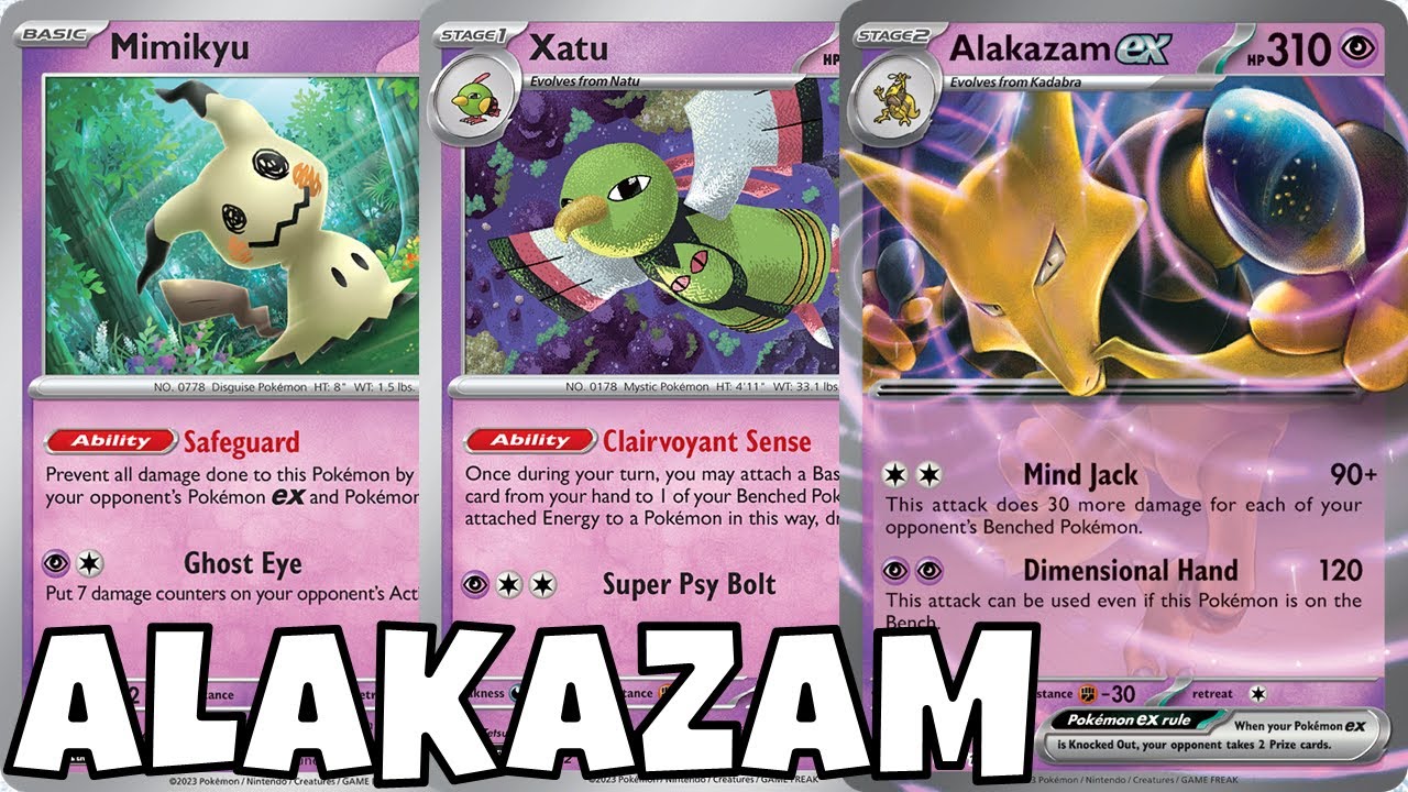 Является ли Xatu лучшим движком для Alakazam ex?