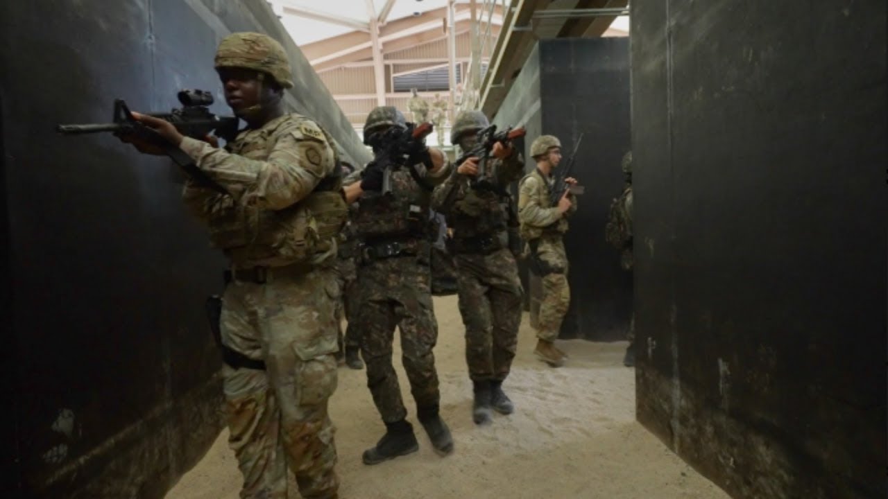 The 94th Military Police Battalion leads the Field Exercise at the Rodriguez Live Fire Complex
