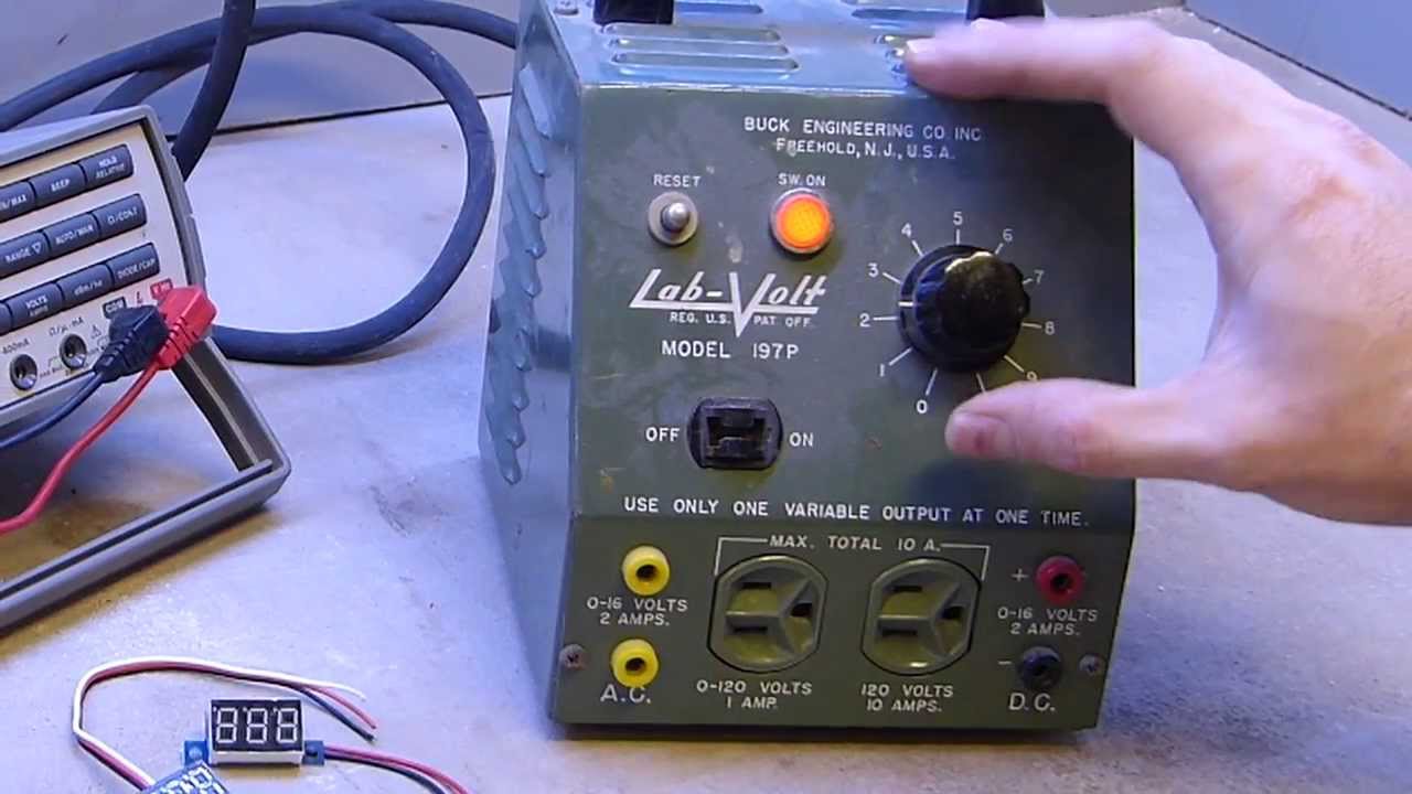 Adding a digital display to an old DC variable power supply